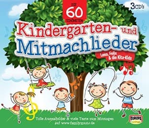Cover von Die 60 schönsten Kindergarten- und Mitmachlieder
