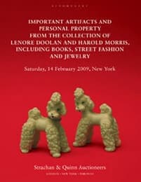 Cover von Important Artifacts and Personal Property from the Collection of Lenore Doolan and Harold Morris, Including Books, Streer Fashion, and Jewelry
