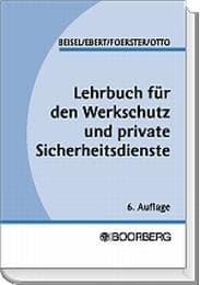 Cover von Lehrbuch für den Werkschutz und private Sicherheitsdienste