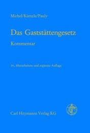 Cover von Das Gaststättengesetz