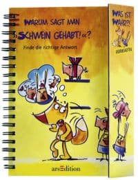 Cover von Warum sagt man 'Schwein gehabt!'?