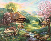 Cover von Malen nach Zahlen: Der Frühling