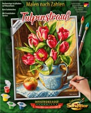 Cover von Malen nach Zahlen: Tulpenstrauß