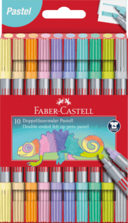 Cover von Doppelfasermaler Pastell 10er