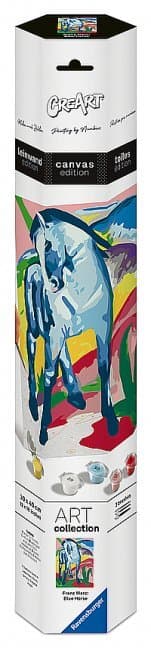 Cover von CreArt ART Collection: Leinwand Franz Marc: Blaues Pferd