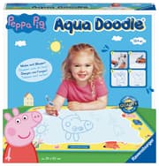 Cover von Ravensburger ministeps 4195 Aqua Doodle Peppa Pig - Erstes Malen für Kinder ab 18 Monate, Malset für fleckenfreien Malspaß mit Wasser, mit Matte&Stift