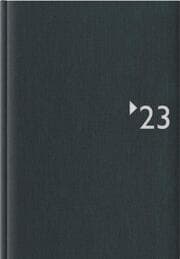 Cover von Buchkalender anthrazit 2023
