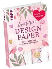 Cover von Design Paper Love Letters A6