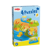 Cover von 4 erste Puzzles - Tierkinder