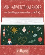Cover von Display Mini-Adventskalender mit Umschlag zum Verschicken
