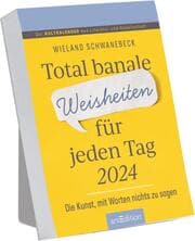 Cover von Total banale Weisheiten für jeden Tag 2024