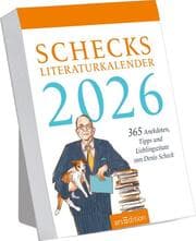 Cover von Abreißkalender Schecks Literaturkalender 2026