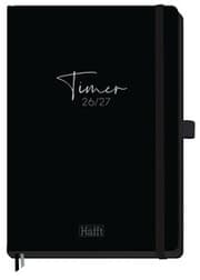 Cover von Häfft-Timer Deluxe A5 - Jugendkalender Black Edition 2026/2027