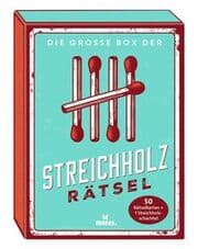 Cover von Die große Box der Streichholzrätsel