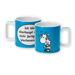 Cover von Tasse 'Ich bin überhaupt noch nicht fertig mit Wochenende!'