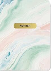 Cover von Notizheft Blumenglück Pastell
