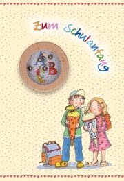 Cover von Glückwunschkarte mit Geduldspiel - Zum Schulanfang