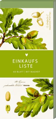 Cover von Einkaufsliste Eichenblätter