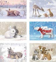 Cover von Fröhliche Winterzeit - Miniatur-Adventskalender-Sortiment