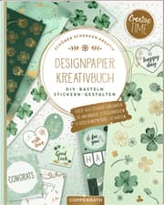 Cover von Designpapier-Kreativbuch Good Luck