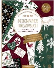 Cover von Designpapier-Kreativbuch Magic Winter
