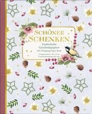 Cover von Geschenkpapier-Buch - Romantische Weihnachten - Marjolein Bastin