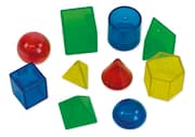 Cover von Mini-Geometrie-Körper transparent, 40-tlg.