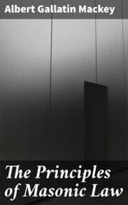 Cover von The Principles of Masonic Law
