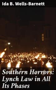 Cover von Southern Horrors: Lynch Law in All Its Phases