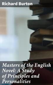 Cover von Masters of the English Novel: A Study of Principles and Personalities