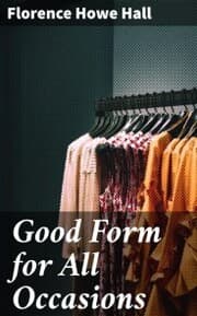 Cover von Good Form for All Occasions