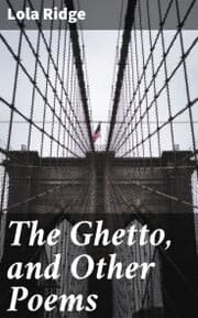 Cover von The Ghetto, and Other Poems