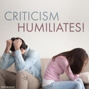 Cover von Criticism Humiliates!