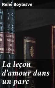 Cover von La leçon d'amour dans un parc
