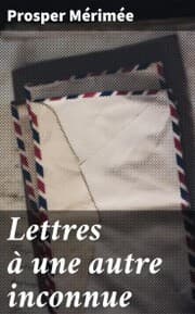 Cover von Lettres à une autre inconnue