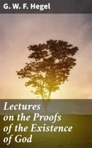 Cover von Lectures on the Proofs of the Existence of God