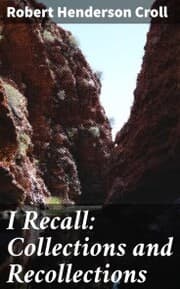 Cover von I Recall: Collections and Recollections