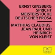Cover von Ernst Ginsberg spricht Meisterstücke Deutscher Prosa