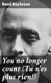 Cover von You no longer count (Tu n'es plus rien!)