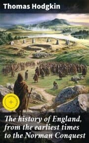 Cover von The history of England, from the earliest times to the Norman Conquest