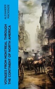 Cover von Voyages from Montreal Through the Continent of North America