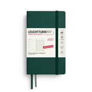 Cover von Wochenkalender & Notizbuch Pocket A6 Forest Green 2027