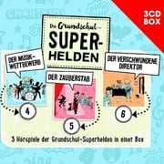 Cover von Die Grundschul-Superhelden - 3CD-Hörspielbox Vol. 2