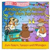 Cover von Die 30 besten Kinderpartylieder für den Karneval