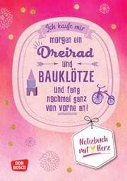 Cover von Notizbuch mit Herz