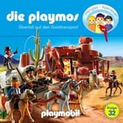 Cover von Die Playmos - Das Original Playmobil Hörspiel, Folge 32: Überfall auf den Goldtransport
