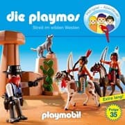 Cover von Die Playmos - Das Original Playmobil Hörspiel, Folge 35: Streit im Wilden Westen