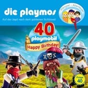 Cover von Die Playmos - Das Original Playmobil Hörspiel, Folge 40: Auf der Jagd nach dem goldenen Schlüssel