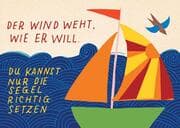 Cover von Claire Karte Der Wind weht, wie er will. Du kannst nur die Segel richtig setzen.