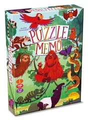 Cover von Puzzle-Memo - Geheimer Regenwald